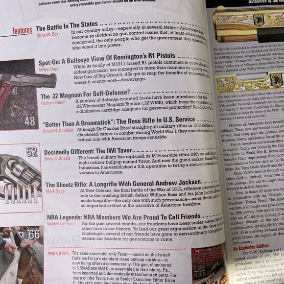 American Rifleman NRA Magazine June 2013 Vol 161 No 6 National Rifle Association - Picture 5 of 11